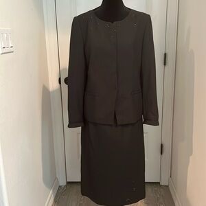 John Meyer of Murwich forest green with rhinestones 2 piece suit